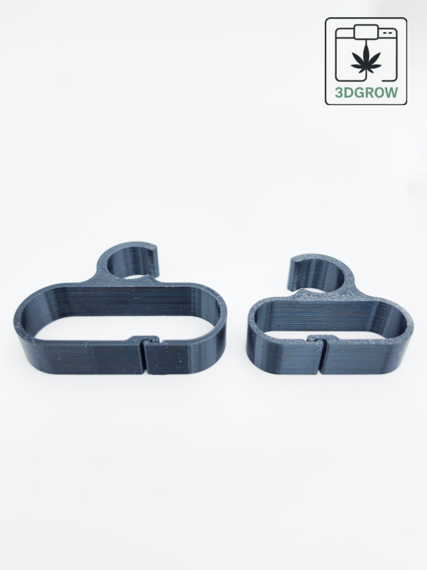 3DGROW Kabelclips für Growbox 16–25 mm – Standard & XL – Kabelmanagement & Ordnung (10er-Pack)