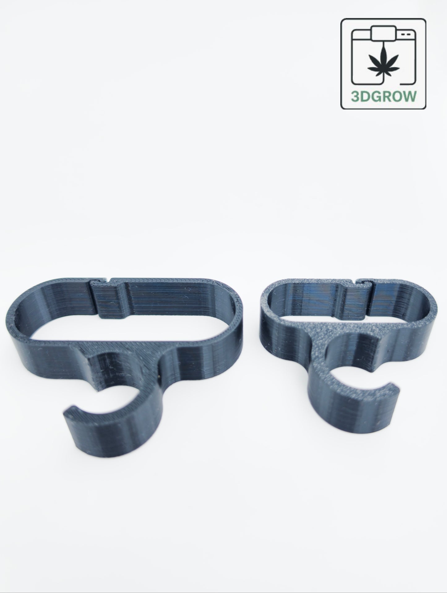 3DGROW Kabelclips für Growbox 16–25 mm – Standard & XL – Kabelmanagement & Ordnung (10er-Pack)