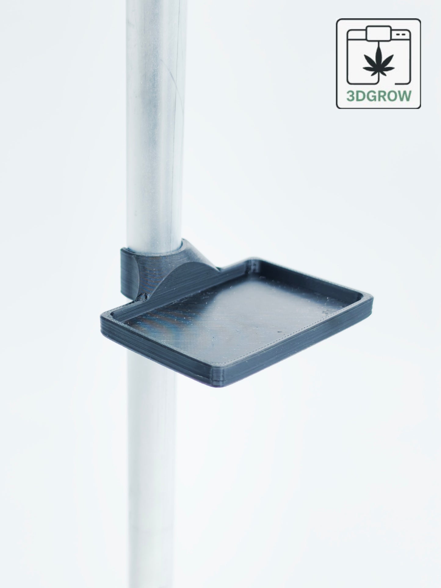 3DGROW Eckregal 6×4cm – Mini-Ablage für Hygrometer (2er-Pack)
