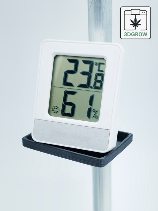 3DGROW Eckregal 6×4cm – Mini-Ablage für Hygrometer (2er-Pack)