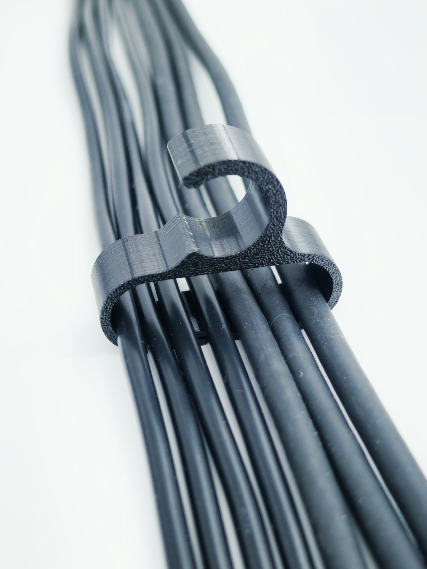 3DGROW Kabelclips für Growbox 16–25 mm – Standard & XL – Kabelmanagement & Ordnung (10er-Pack)