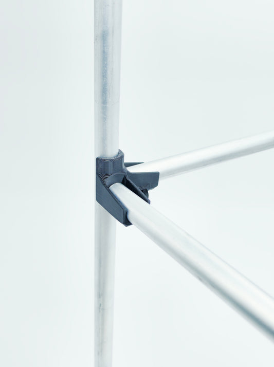 3DGROW Eckverbinder Space Booster mit 16 mm-Abzweig für SCROG-Netze und Querstreben im Growzelt