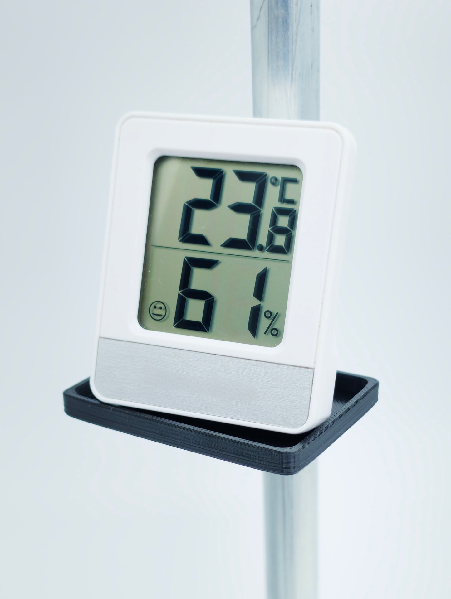 3DGROW Eckregal 6×4 cm als Mini-Ablage für Hygrometer und Thermometer im Growzelt