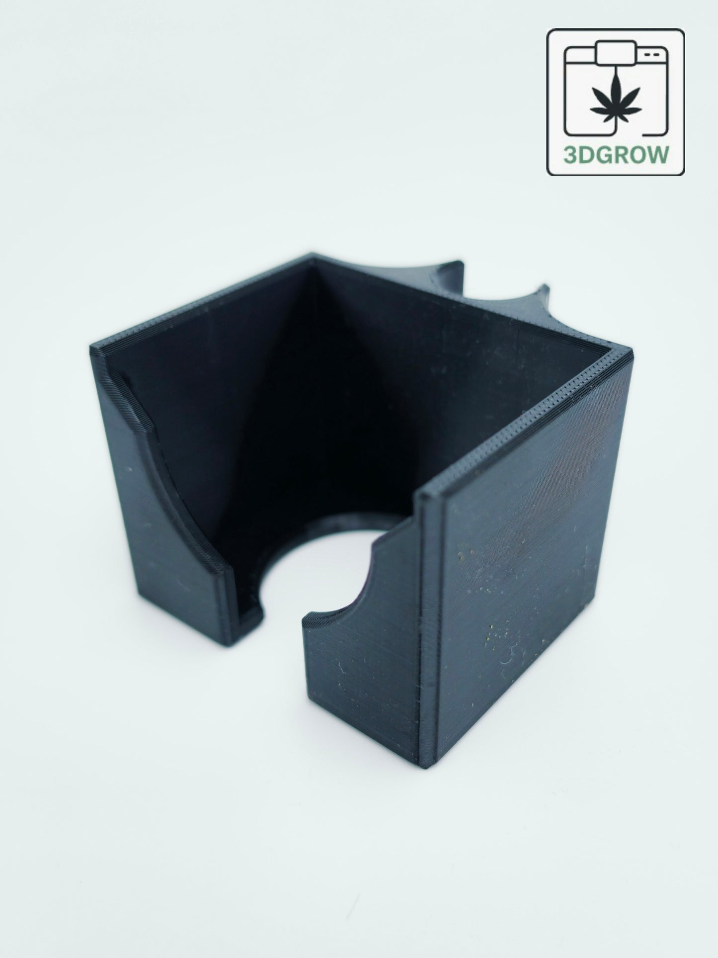 3DGROW Steckdosenhalter mit Kabelclip
