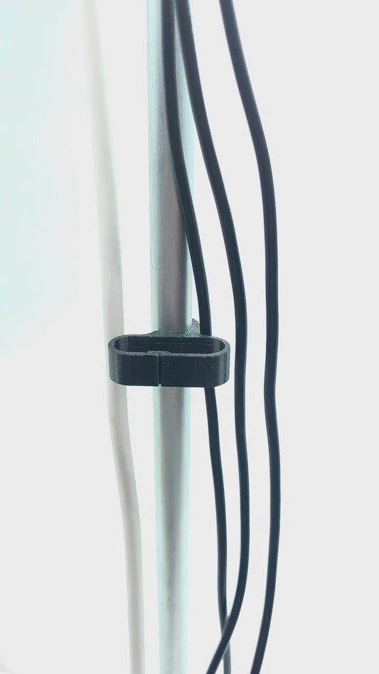 3DGROW Kabelclips für Growbox 16–25 mm – Standard & XL – Kabelmanagement & Ordnung (10er-Pack)
